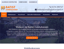 Tablet Screenshot of batisthobbykassen.nl